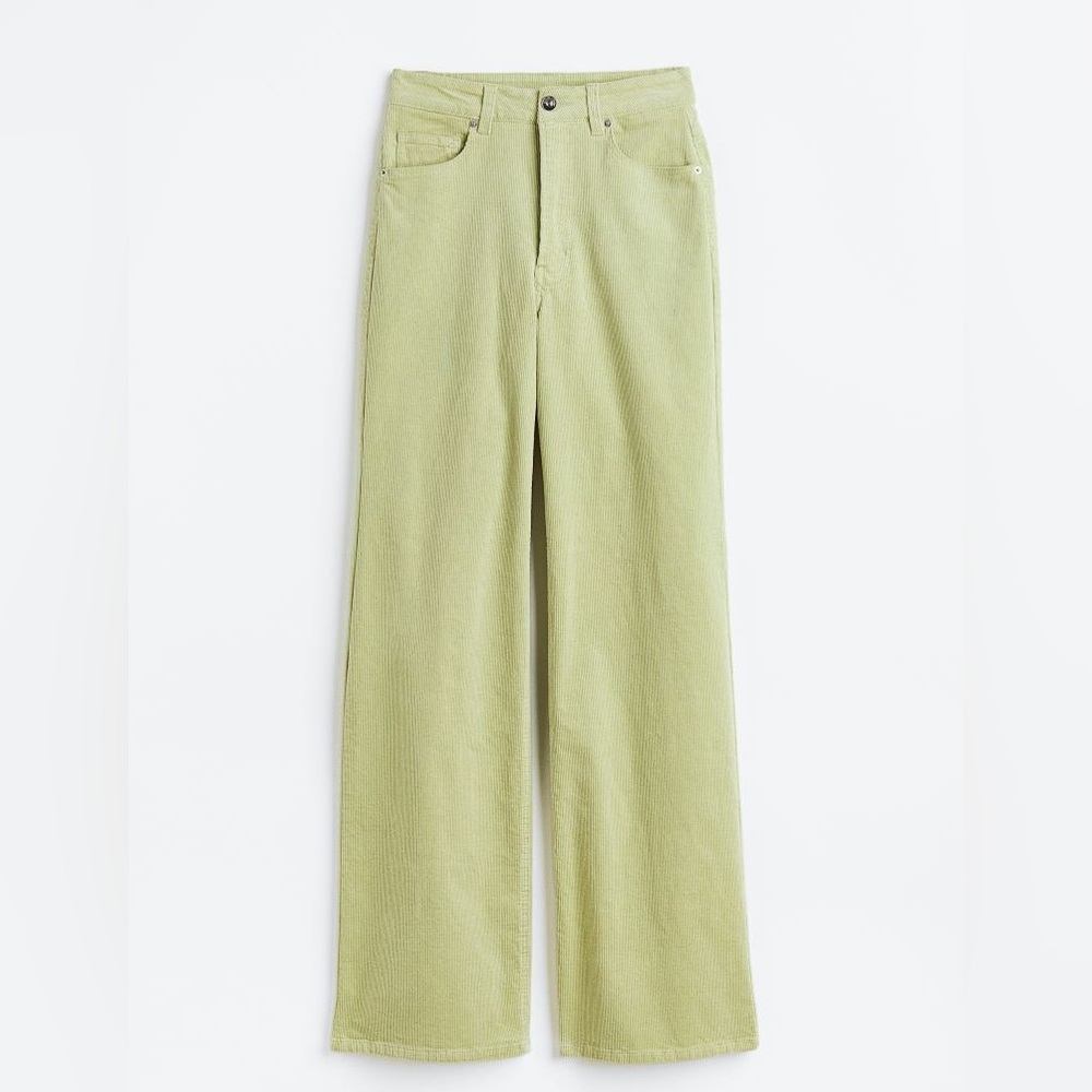 Wide Leg Corduroy Pants